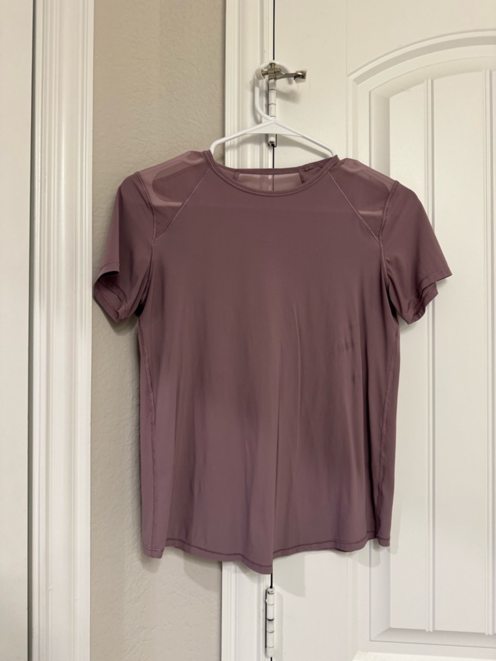 lululemon athletica Short Sleeve Active Tee in Mauve